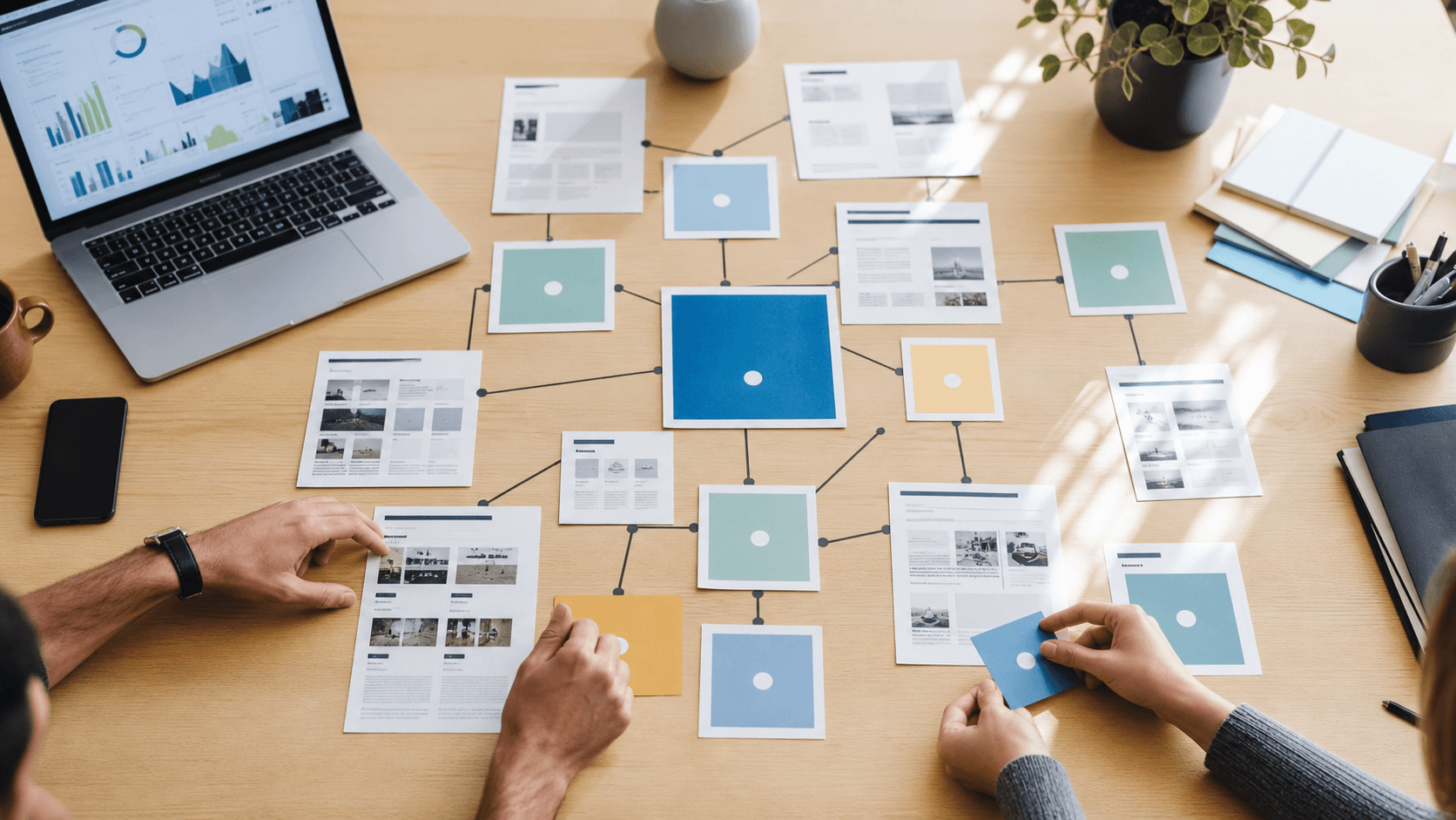Internal linking for consultants: Swiss method