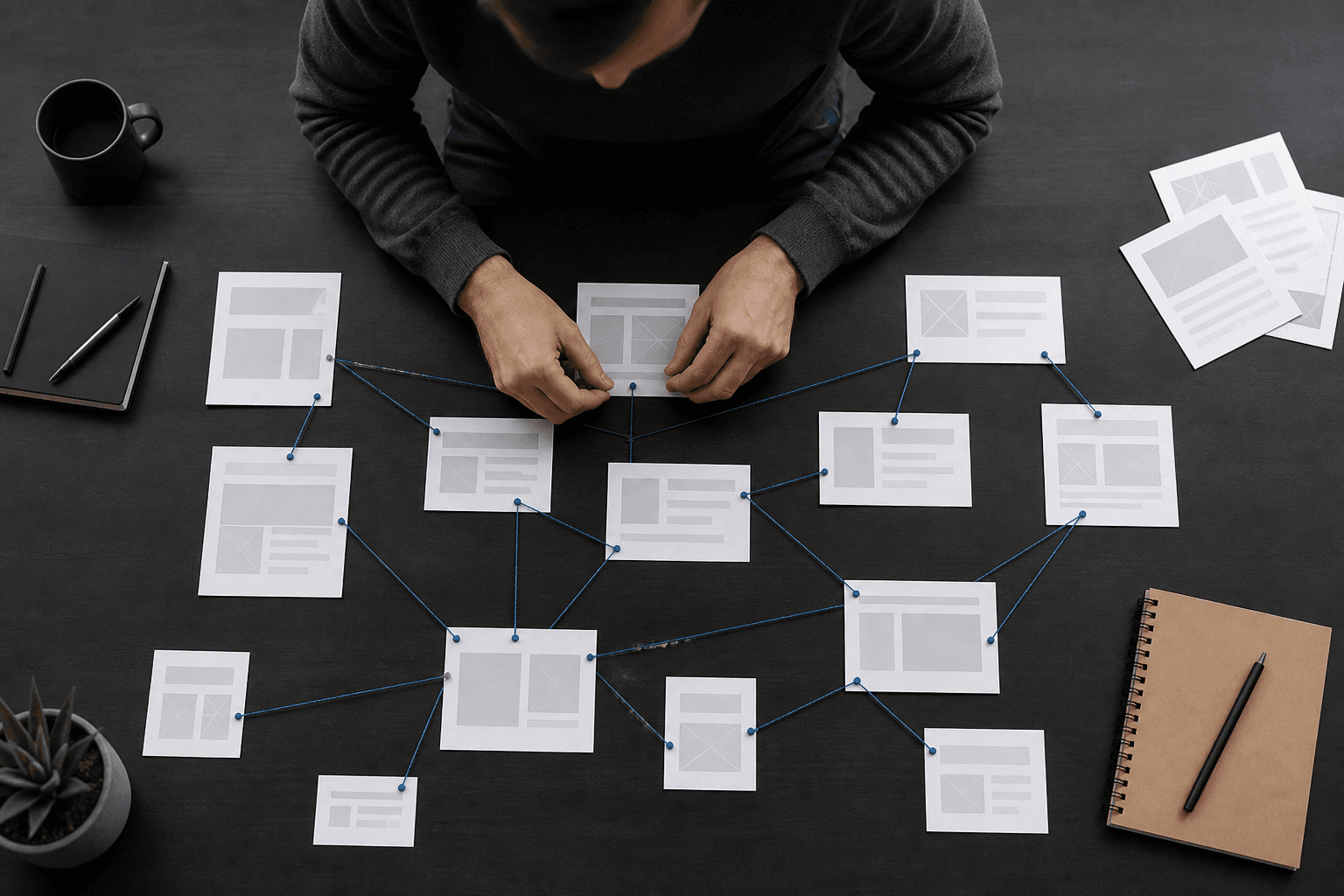 Visuel editorial SEO-TRUE : Liens internes : corriger les pages orphelines