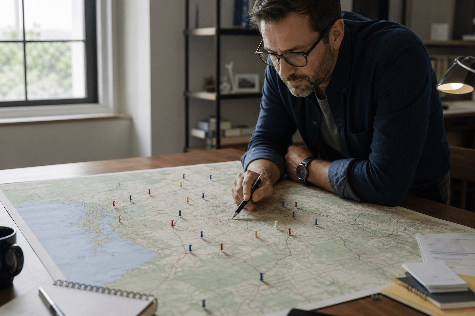 Visuel editorial SEO-TRUE : SEO local multi-sites : répartir les intentions sans doublons