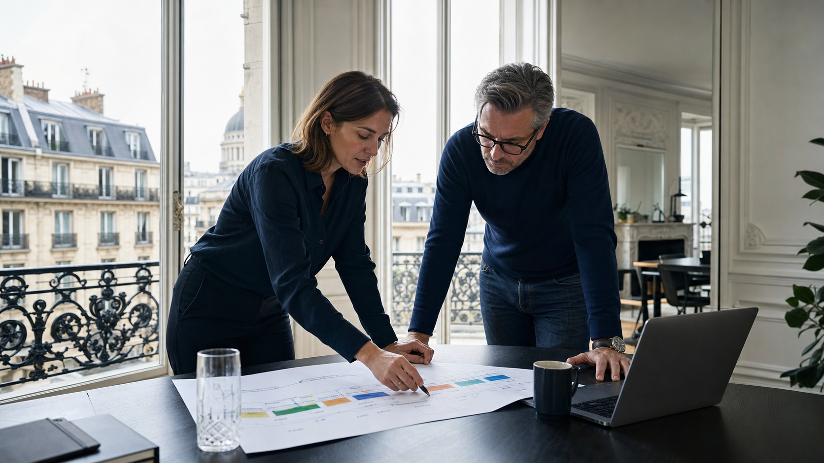Équipe SEO française priorisant une feuille de route de visibilité organique