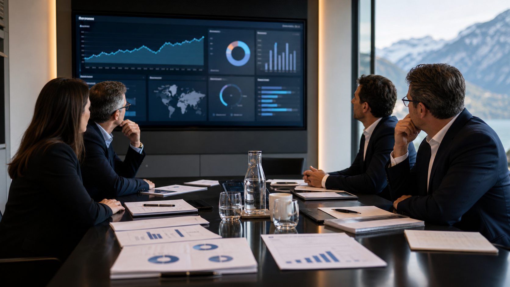 Reporting SEO direction : tableau suisse