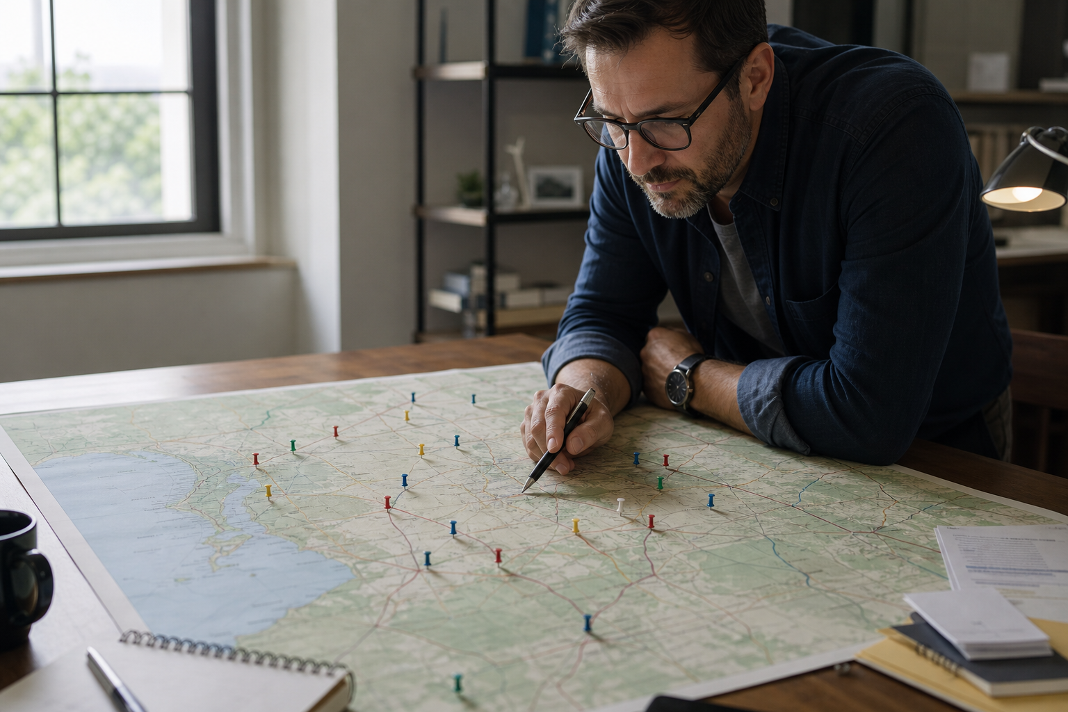 Visuel editorial SEO-TRUE : SEO local multi-sites : répartir les intentions sans doublons